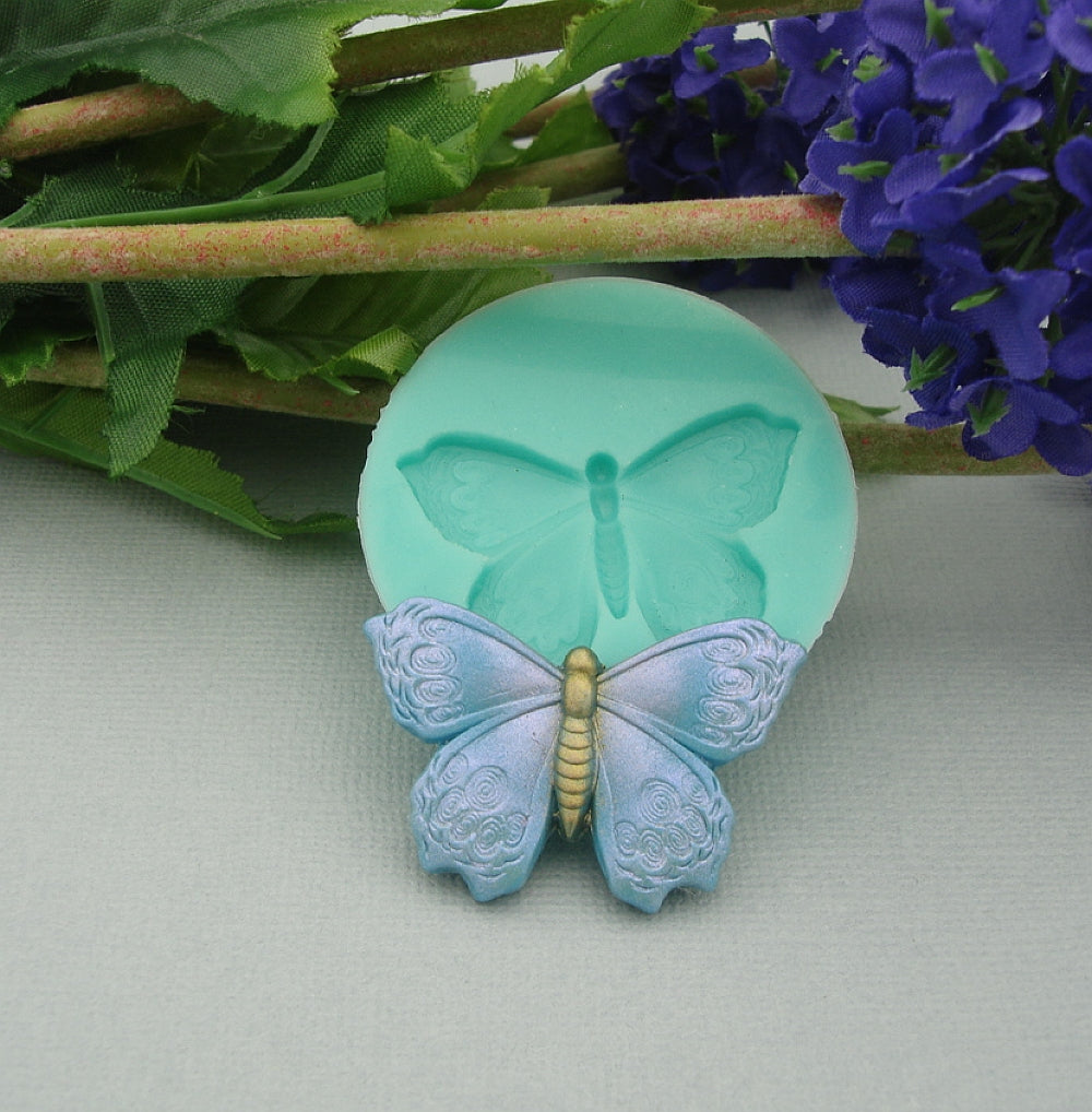 Silicone mold Flower and butterflies