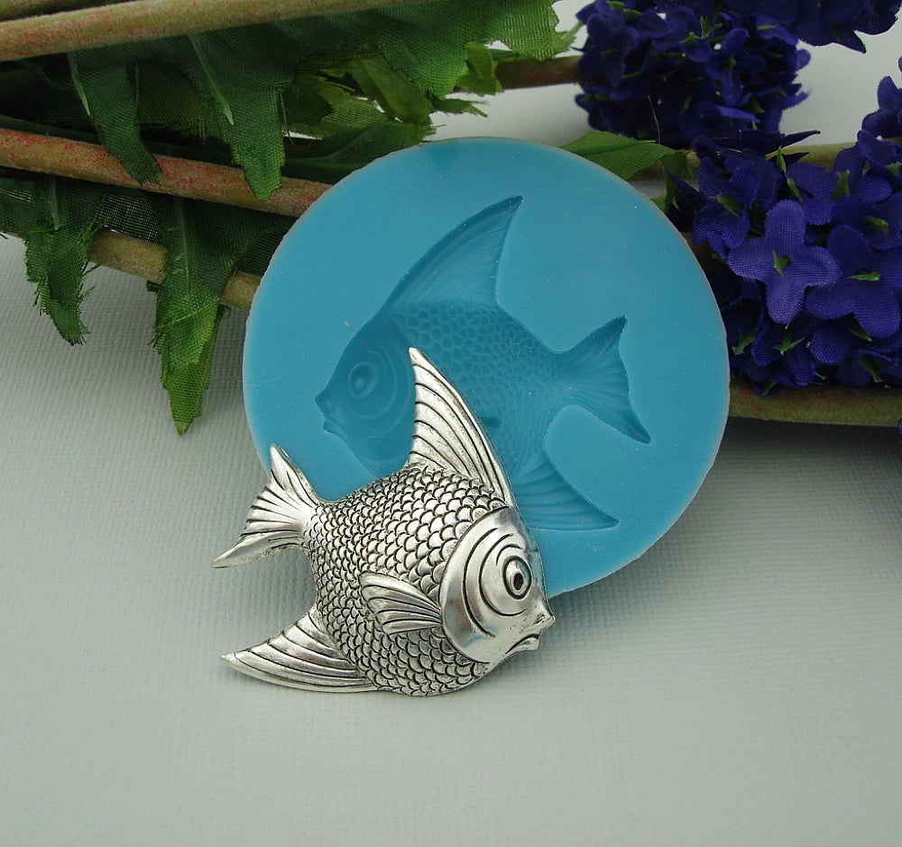 Fish Silicone Mold Flexible for Crafts, Resin, Polymer Clay. – FINDINGS STOP