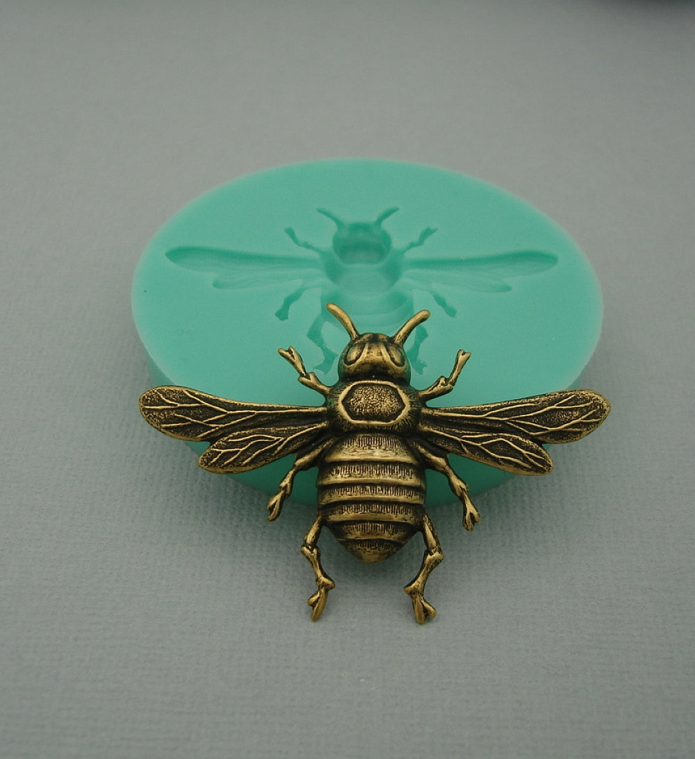 Bee Silicone Mold, Bees,, Resin Bee Mold, Worker Bee, Queen Bee, Honeybees,  Bumblebees, Bee Colony, Clay Bee Mold, Epoxy Bee Molds, A464 