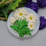 Chrysanthemum Flower Silicone Mold Cake Decorating Tool for Crafts, Resin,Polymer Clay.