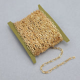 Brass_1-3_Flat_Chain the design is classic Figaro (1:3 link ratio)