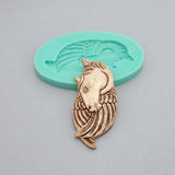 Horse Head Silicone Mold Flexible for Crafts.