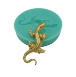 Small Lizard Silicon Mold for Crafts, Jewelry, Resin, Scrapbooking, Polymer Clay.