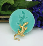 Small Lizard Silicon Mold for Crafts, Jewelry, Resin, Scrapbooking, Polymer Clay.