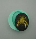 Silicone Mold   Beetle for Crafts, Jewelry, Resin, Polymer Clay.