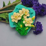 narcissus-flower-silicone-mold-cake-decorating-tool-for-crafts-resin-polymer-clay