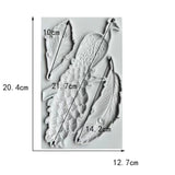 Peacock Bird  Silicone Mold Fondant Mould Cake Decorating Tool.