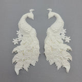 Peacock Silicone Mold  Flexible Resin Scrapbooking, Cake Decorating Polymer Clay.