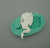 Flying Dragon Silicone Mold for Crafts, Jewelry, Resin,  Polymer Clay.