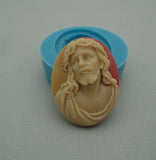 Silicone Mold Jesus Flexible for Crafts, Jewelry.