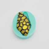 Silicone Mold Cabochon Big Drop Irregular Shape Stones with Pattern Jewelry Making Resin Polymer Clay.