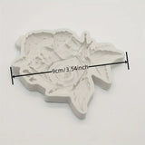 Snail and Mushroom Silicone Mold Cake Decorating Tool for Crafts, Resin, Polymer Clay.