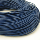 Genuine Leather Cord Round 2 mm Diameter - FINDINGS STOP