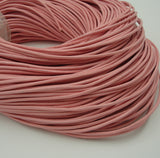 Genuine Leather Cord Round 2 mm Diameter - FINDINGS STOP
