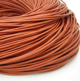 Genuine Leather Cord Round 2 mm Diameter - FINDINGS STOP