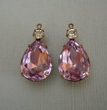 Glass Pendant in Brass Settings - FINDINGS STOP