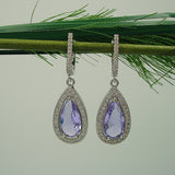 Amethyst, Wedding Earrings, Dangle Earrings, Wedding Bridal Bridesmaid Jewelry Gift