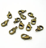 Brass Lobster Clasps - FINDINGS STOP