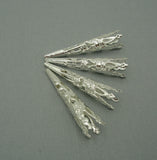Filigree Long Cone Bead Caps - FINDINGS STOP