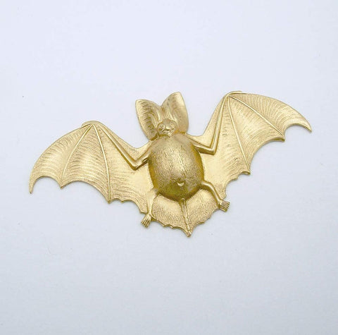 Bat  Brass Stamping Ornament   Jewelry Findings.