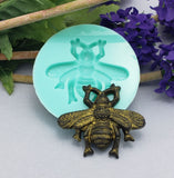 Silicone Mold Bee Jewelry, Resin, Polymer Clay.