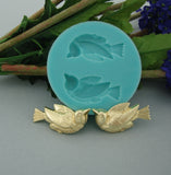Birds Silicone Mold Flexible  for Crafts, Resin, Polymer Clay.