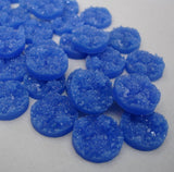 Druzy Resin Cabochons 14mm - FINDINGS STOP