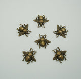 Bee Brass Stamping Pendant Charm Jewelry Findings
