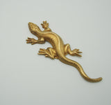 Lizard Salamander Brass Stamping Jewelry Findings