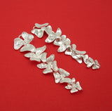 Sterling Silver Plated Cascading Narcissus