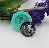Davil Silicone Mold for Crafts, Resin, Polymer Clay.