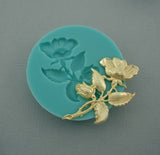Flower Silicone Mold Flexible  for Crafts,  Resin, Clay.