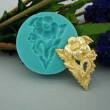 Flower Silicone Mold Flexible  for Crafts, Resin,  Polymer Clay.