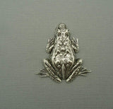 Large Frog  Brass Stamping Ornament   Jewelry Findings.