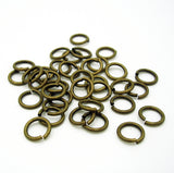 Jump Rings Antiqued Brass