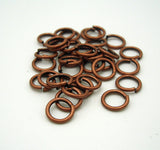 Jump Rings Copper Plated over Brass