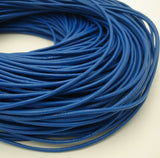 Genuine Leather Cord Round 2 mm Diameter - FINDINGS STOP