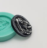 Praying Holy Mary Flexible Silicone Mould for Crafts, Jewelry, Resin, Clay.