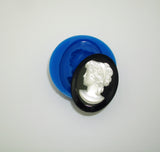 Silicone Mold   Woman  for Crafts, Jewelry, Resin, Polymer Clay.