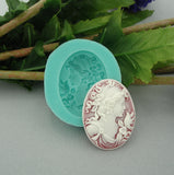 Silicone Mold   Grecian Woman  for Crafts, Jewelry, Resin, Polymer Clay.