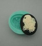 Silicone Mold   Cosplay Skeleton Cameo  Flexible  for Crafts, Resin,  Clay.