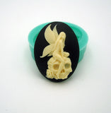 Silicone Mold   Lolita  Flexible  for Crafts, Resin,  Clay.