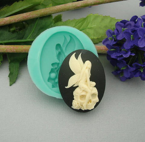 Silicone Mold   Lolita  Flexible  for Crafts, Resin,  Clay.