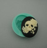 Silicone Mold   Skeleton Voodoo Flexible  for Crafts, Resin,  Clay.