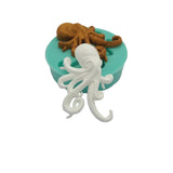 Silicon Mold Octopus Jewelry Making Resin Polymer Clay .