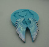 Silicone Mold Big Angel's Wings Jewelry Making Resin Polymer Clay.
