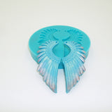 Silicone Mold Big Angel's Wings Jewelry Making Resin Polymer Clay.