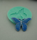 Silicone Mold Blue Butterfly for Crafts, Jewelry, Resin, Polymer Clay.