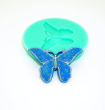 Silicone Mold Blue Butterfly for Crafts, Jewelry, Resin, Polymer Clay.