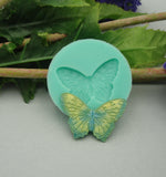 Silicone Mold Green Butterfly Flexible for Crafts,Resin, Clay.